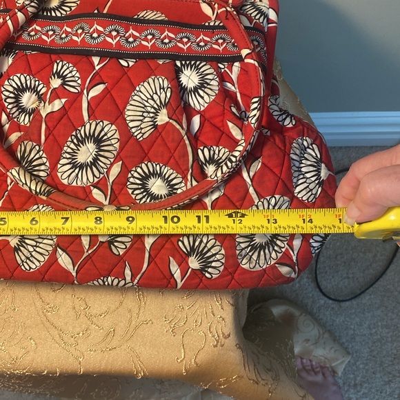 Vera Bradley large purse with kiss lock and zipper pocket. RARE FIND - Picture 6 of 7